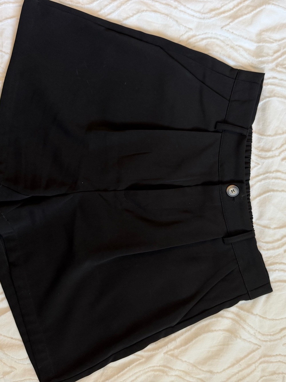 Classic Black Women's Tailored Shorts 4”